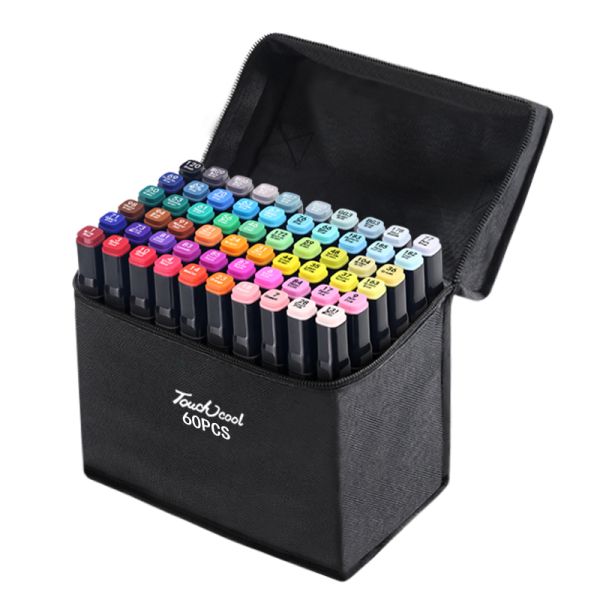 Set of markers for sketching Touch 60 pcs